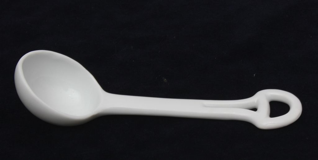 Porcelain spoon