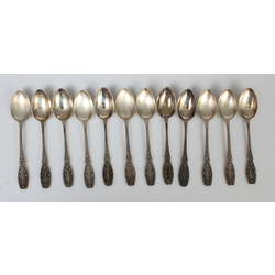 Silver spoons (12 pcs)