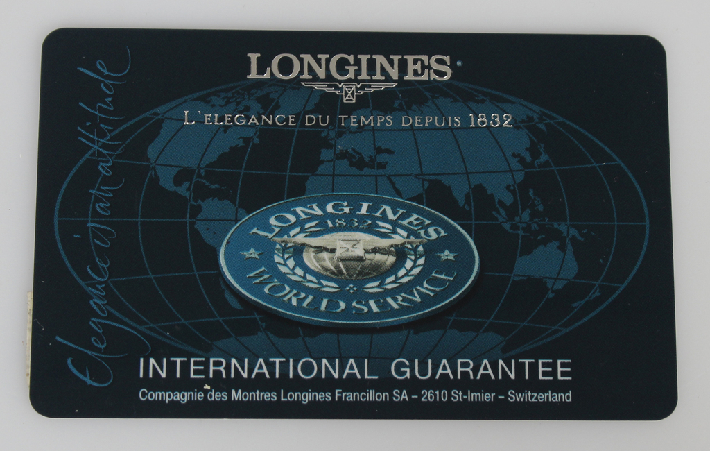 (197-017678-1) Rokas pulkstenis ar briljantiem ''Longines''