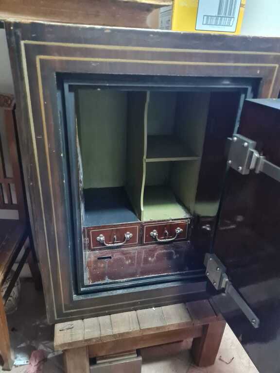 H. Posewerk Riga metal safe. 1920-30s.