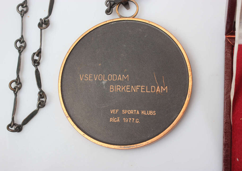 3 medals/awards for V. Birkenfeld