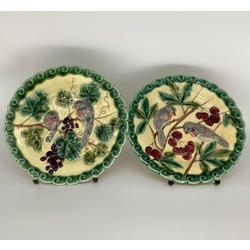 Pair of plates, Sarreguemines(France)20s of last century