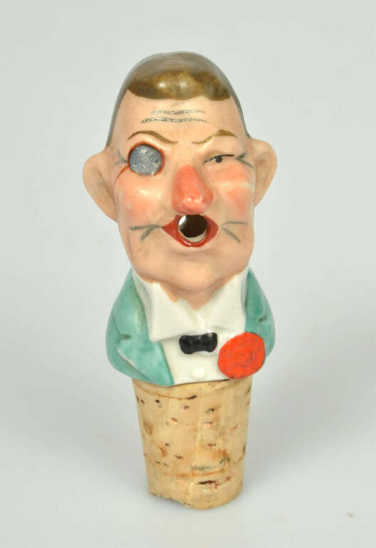 Pourable porcelain cork Banker