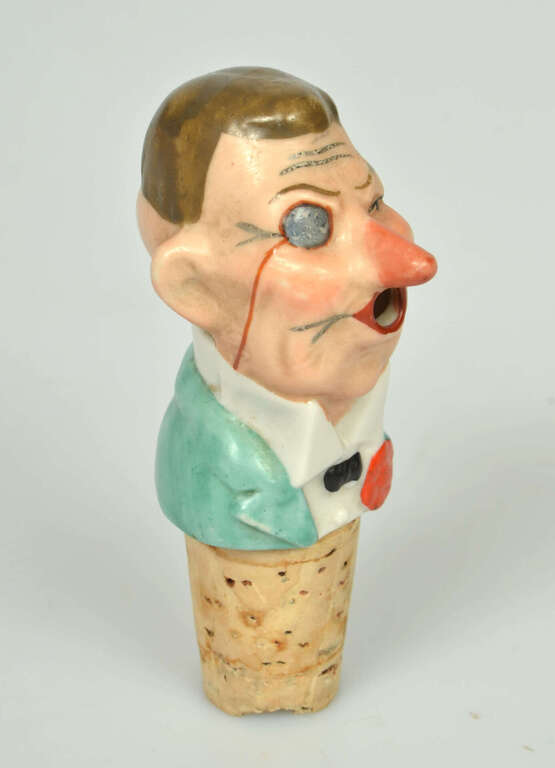 Pourable porcelain cork Banker