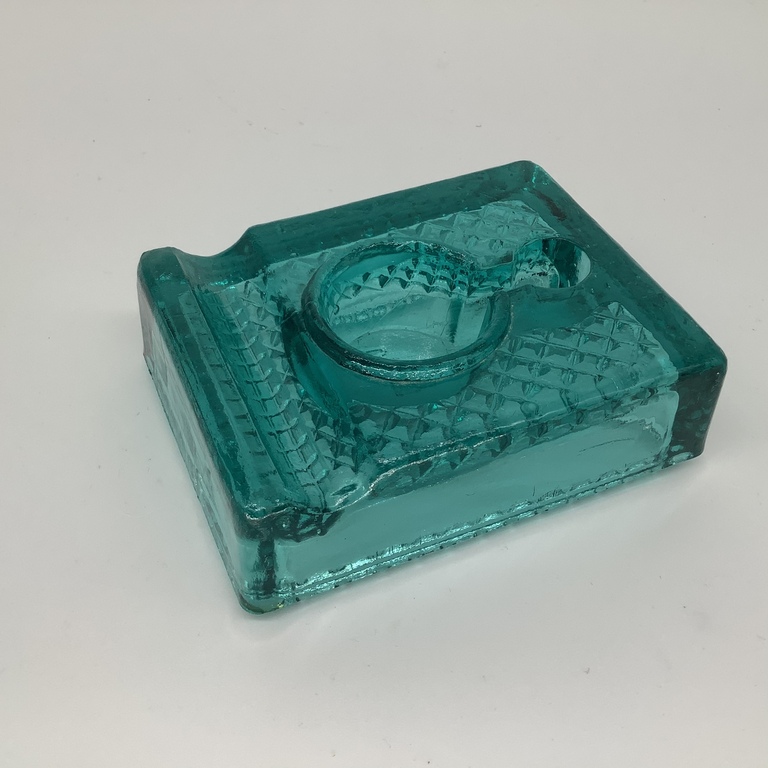 Postal inkwell, 1950, Belarusian glass factory.