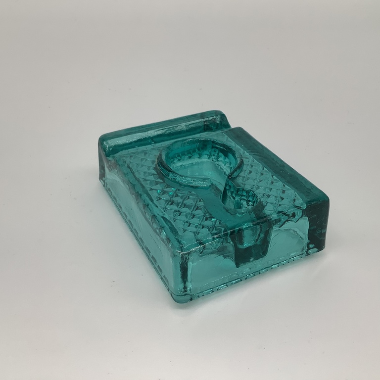 Postal inkwell, 1950, Belarusian glass factory.