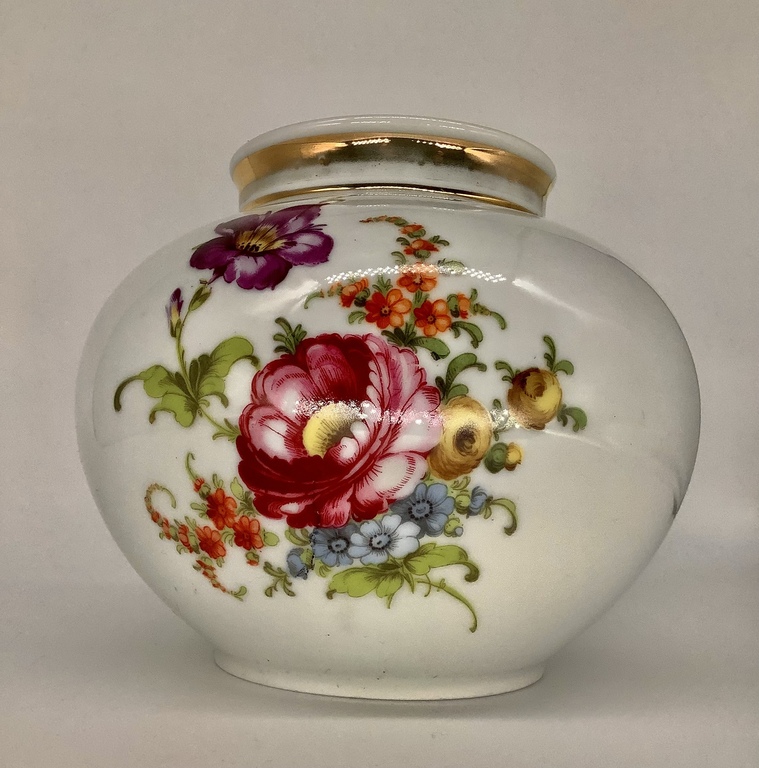 Flower vase.Fürstenburg.Hand-painted..1930s.