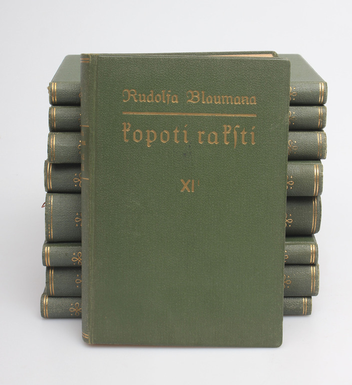  Rūdolfa Blaumaņa, Kopoti raksti(III, IV, V, VIII, IX, X, XI_1, XI_2)