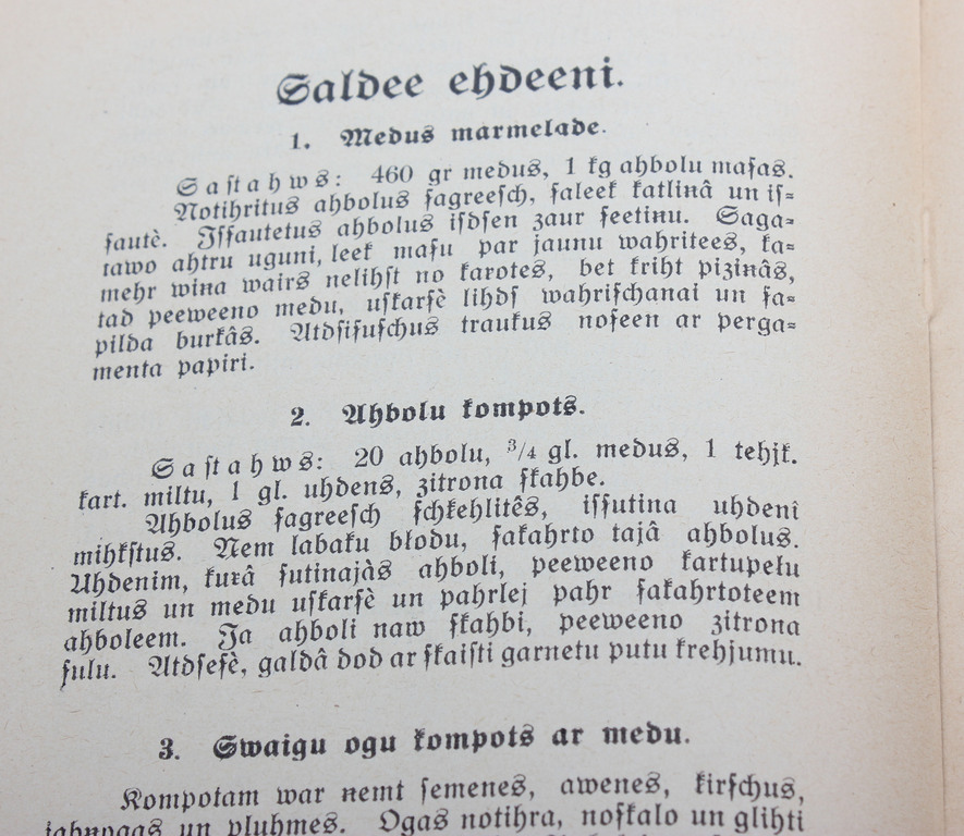  L.Kalniņš, Medus lietošana mājturība(brochure)