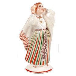 Porcelain figure “Girl of nations”