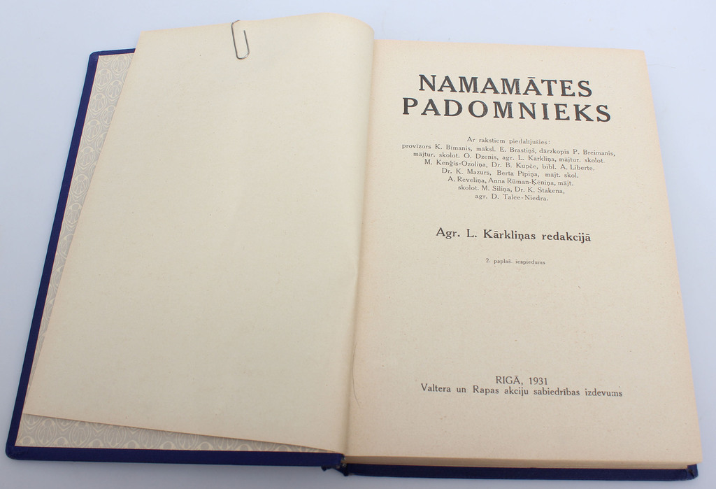 Книга''Namamātes padomnieks''