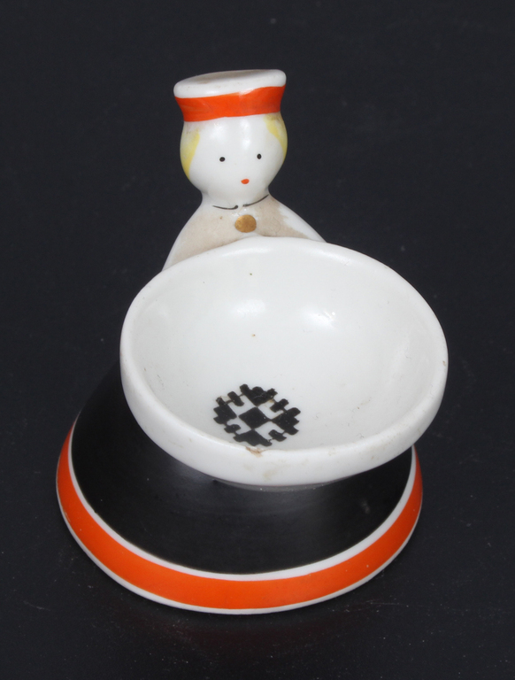 Porcelain figurine - salt shaker