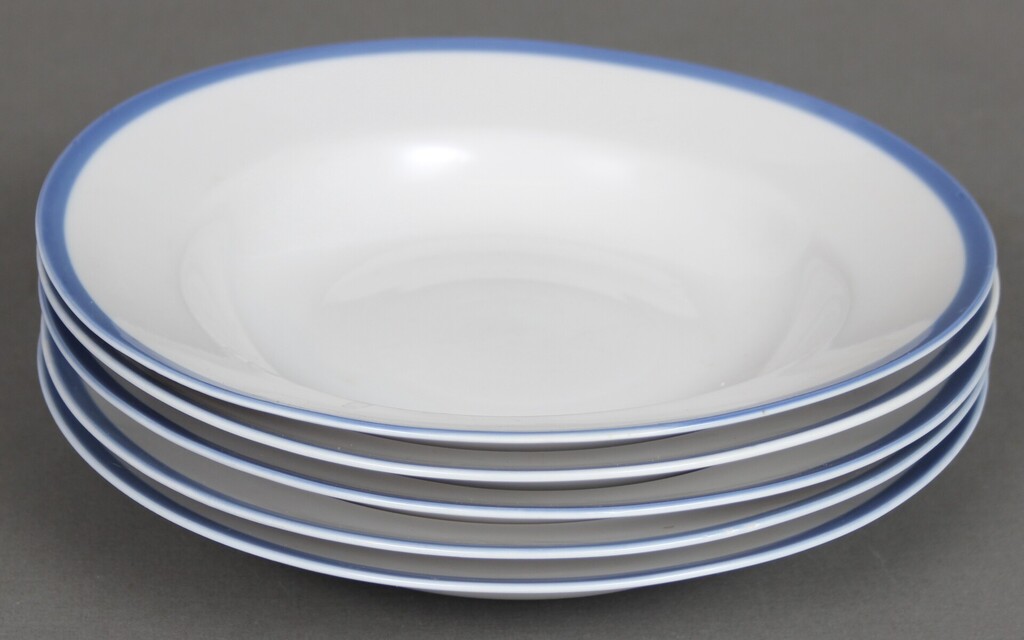 Riga porcelain plates (5 pieces)