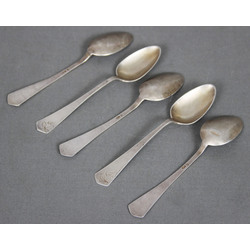 Silver teaspoons 5 pcs.