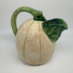 Milk jug “Pumpkin” Khrapunov-Novy Porcelain Factory, rare. In excellent preservation.