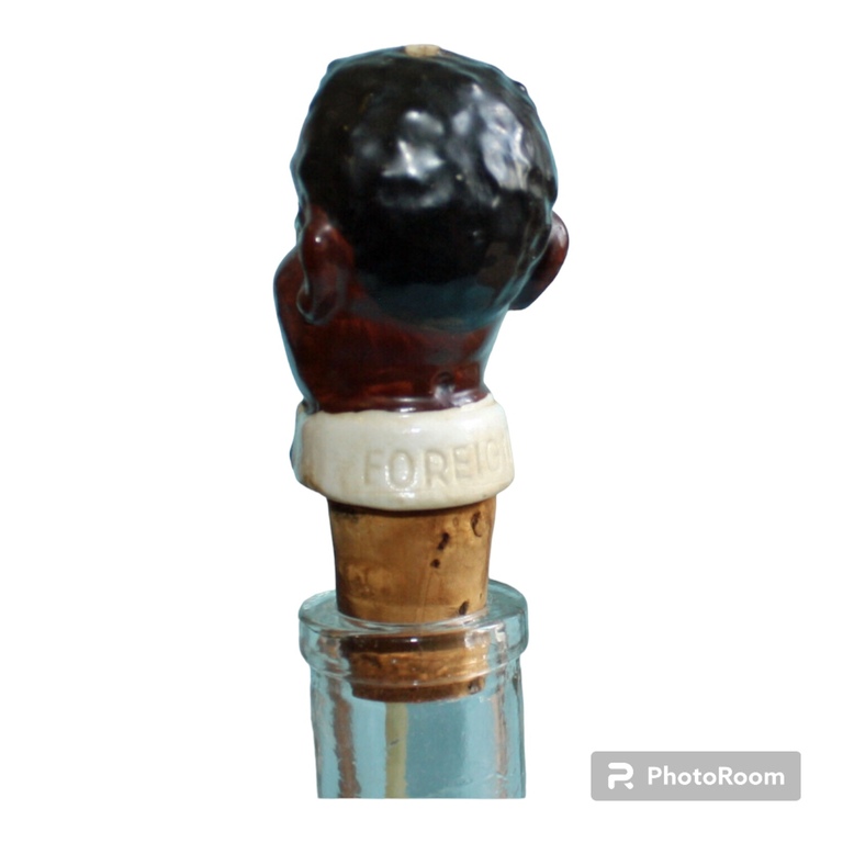 porcelain stopper for bottle H-8 cm, Goebel
