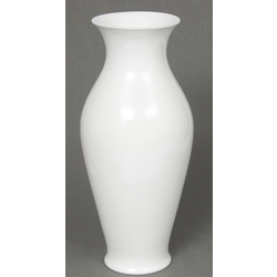 Porcelain vase without painting