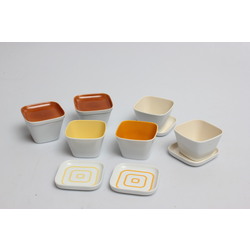 Kahla porcelain tableware set (6 + 6 pcs)