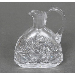 Glass oil container