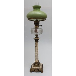 Ampere bronze kerosene lamp