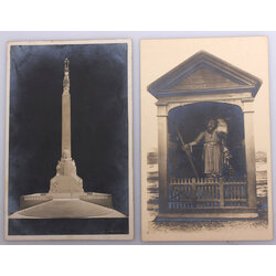 Черно-белые открытки «Памятник Свободы» и «Лиелайс Кристапс»