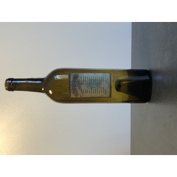 Wine bottle with label