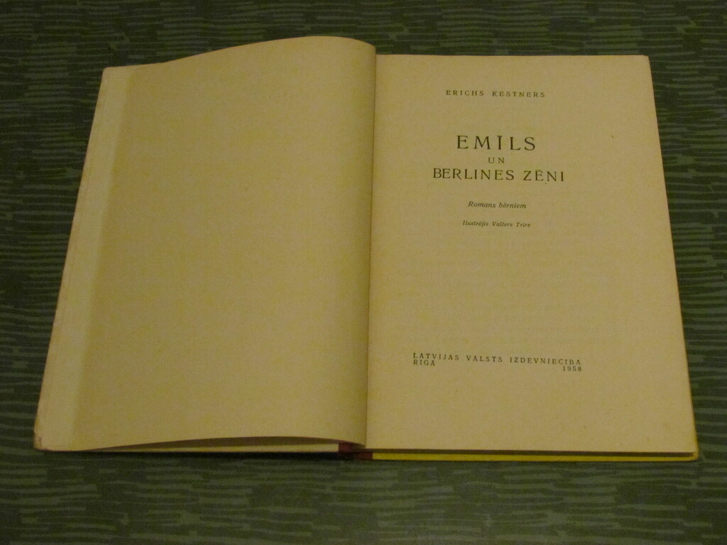 Erichs Kestners ''Emīls un Berlīnes zēni''