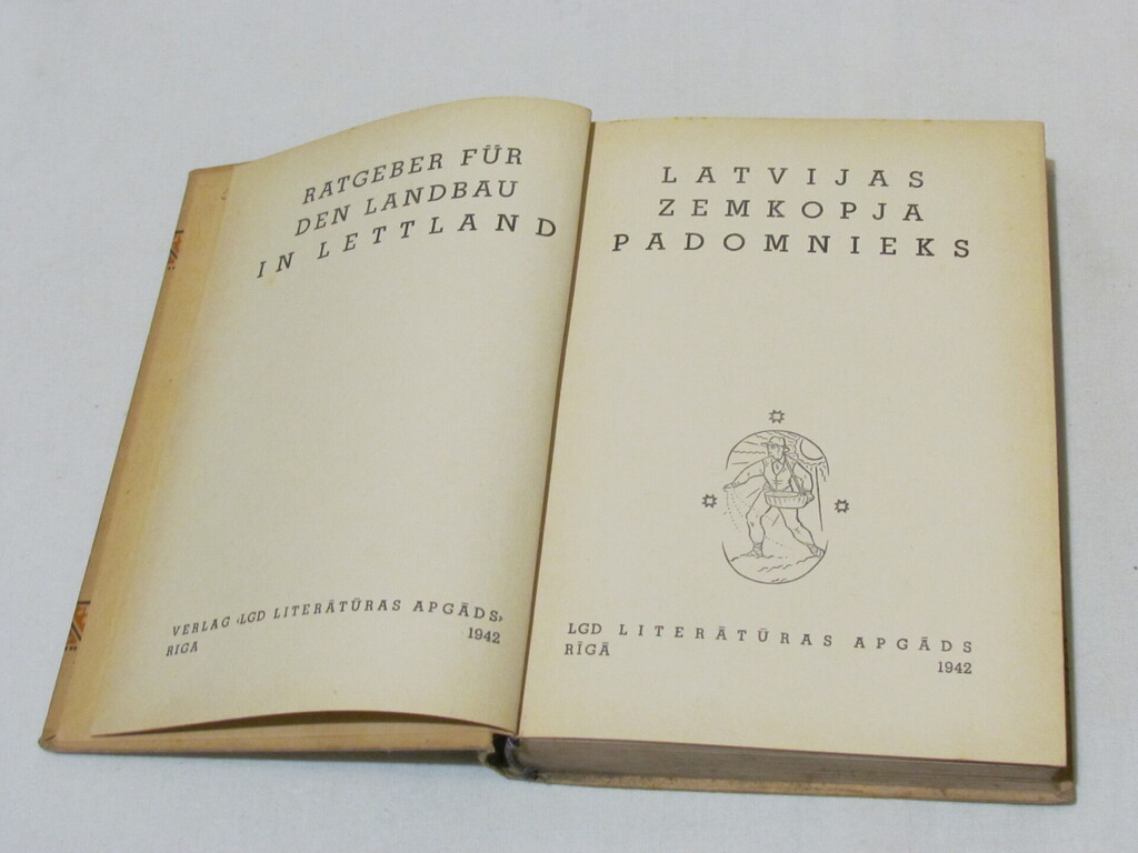 Adviser to the Latvian agriculturist