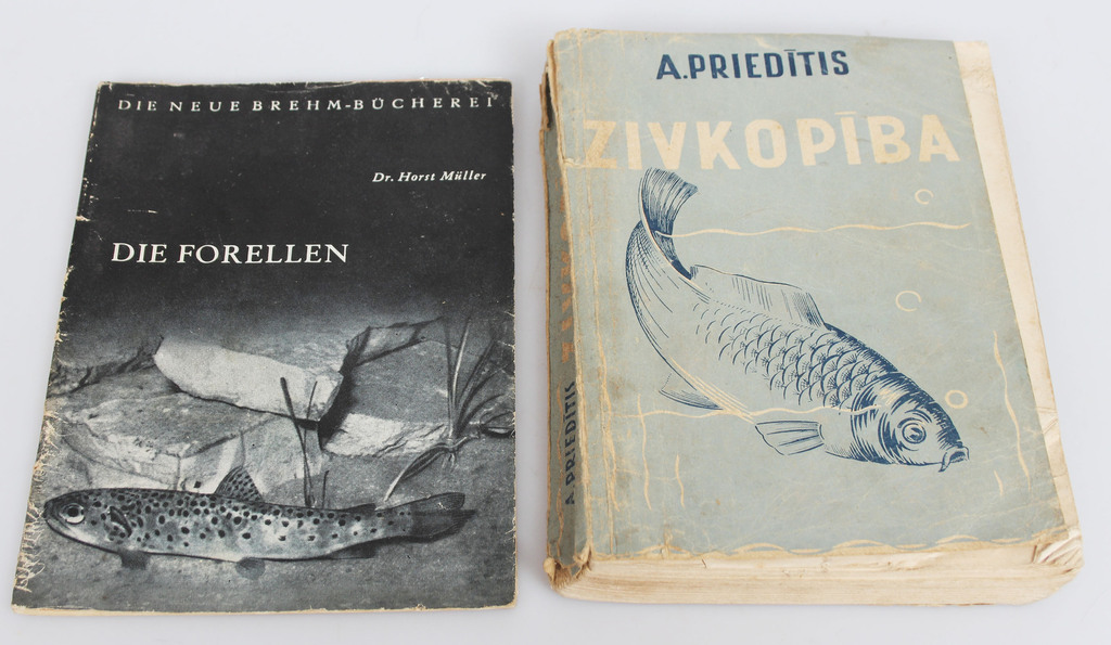 2 книги - Рыбоводство, Die Forellen