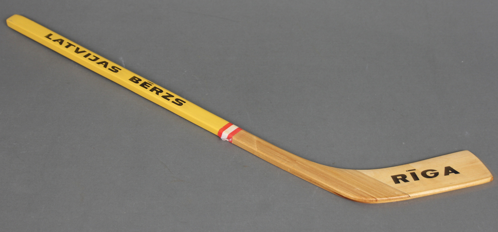 Wooden hockey stick 