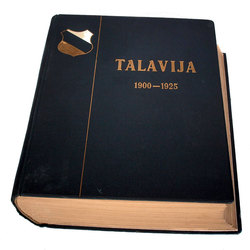 Книга „Tālavija 1900-1925”