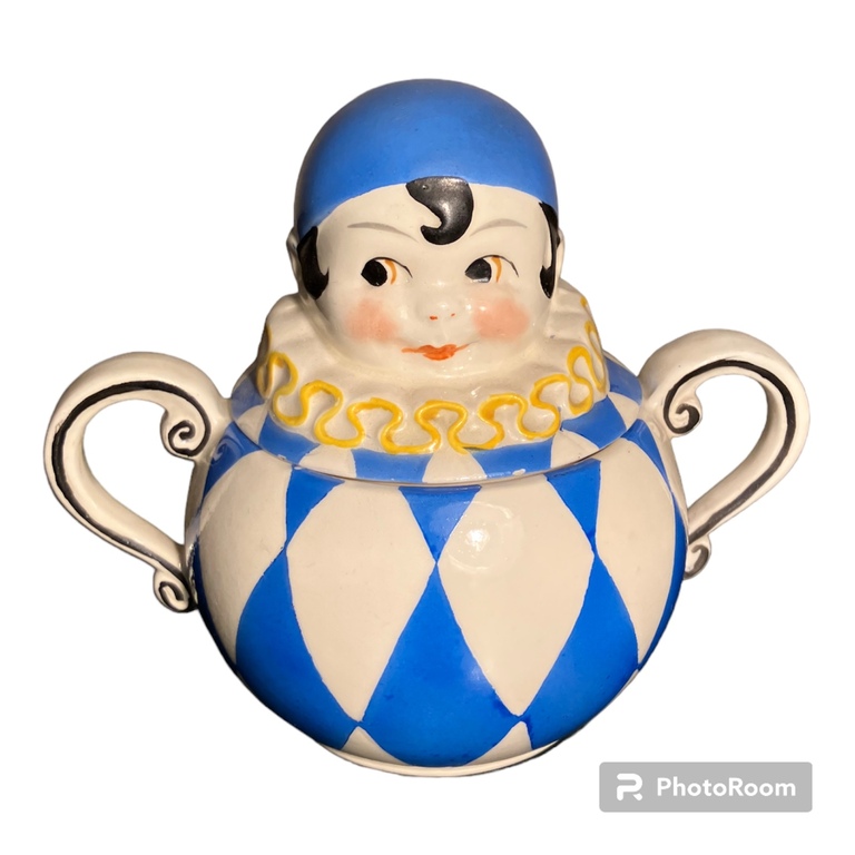 rare porcelain sugar bowl ANNELE, goebel, Germany