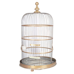 Metal bird cage