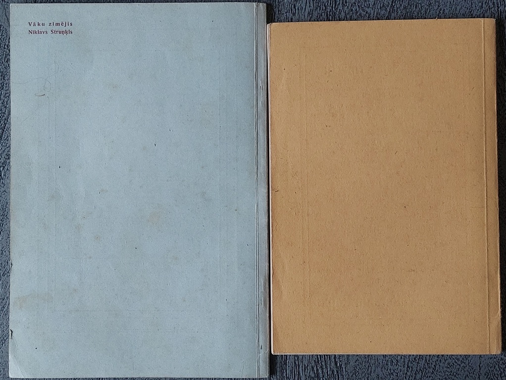 1- ACCOUNTANT 1937 ; 2- INDEX OF BOOKS 1938 Riga No. 101 in good condition