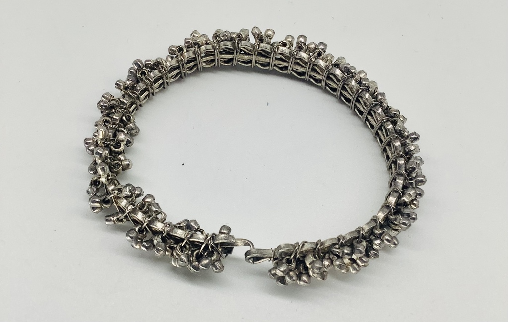 Bracelet for the German national costume. Silver? Handmade in excellent condition