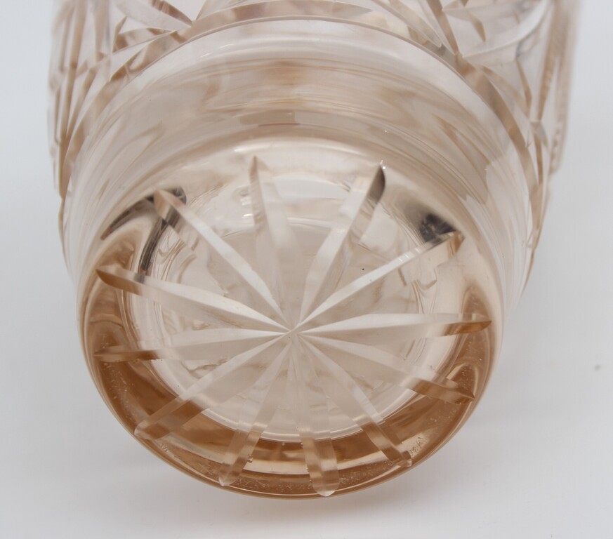 Glass vase from Ilguciem