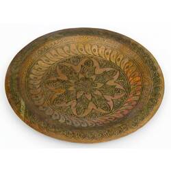 Metal decorative plate