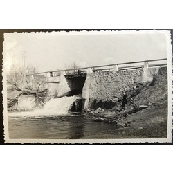 Grobińa locks. 1955 year.