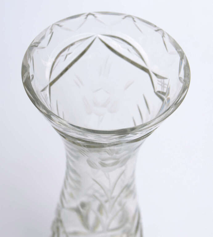 Ильгуциемская стеклянная ваза 
