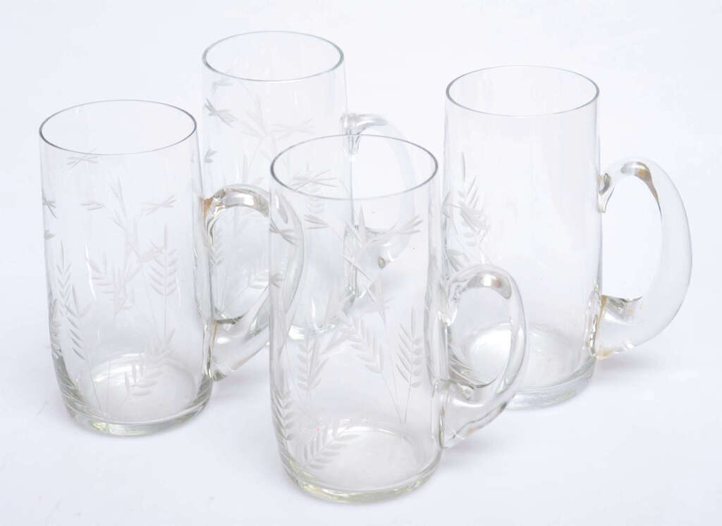 Set of beer mugs