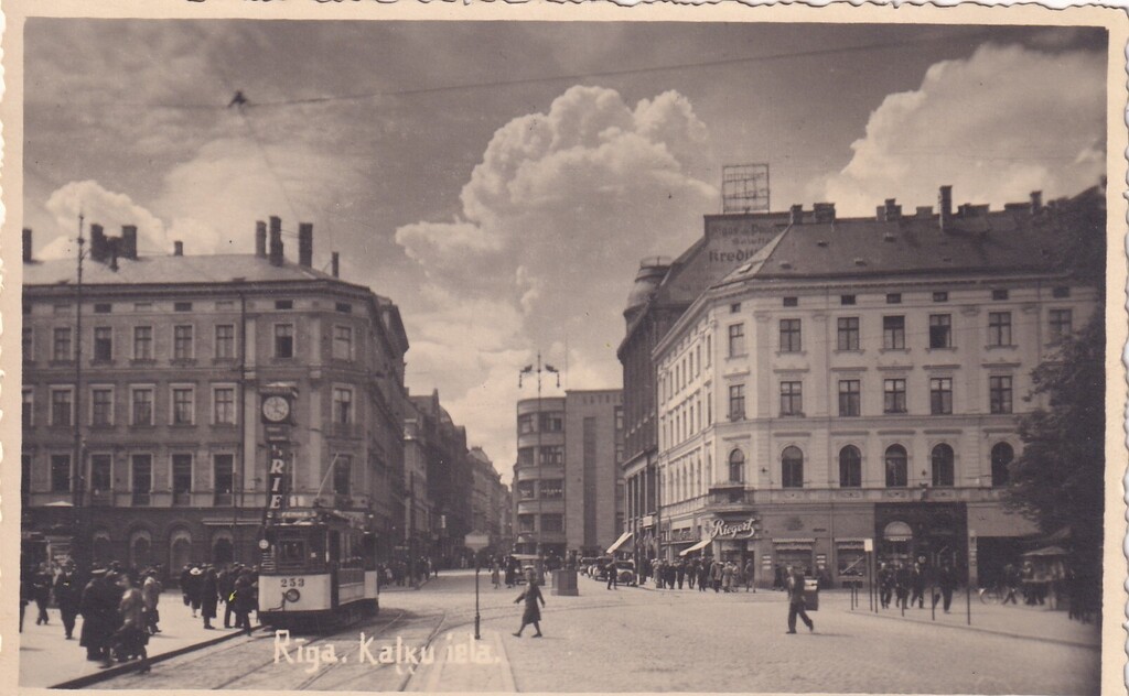 Riga. Kaalku street.