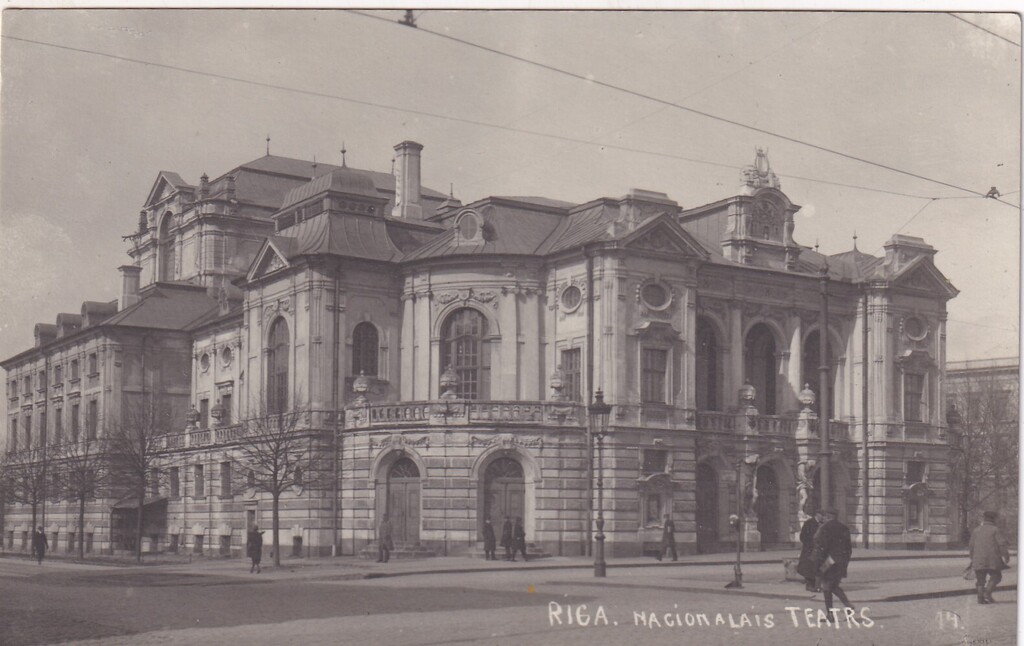 Riga. National Theatre.