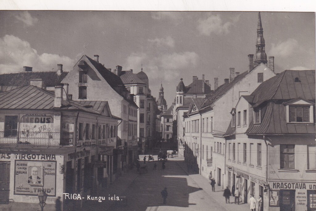 Riga. Kungu street.
