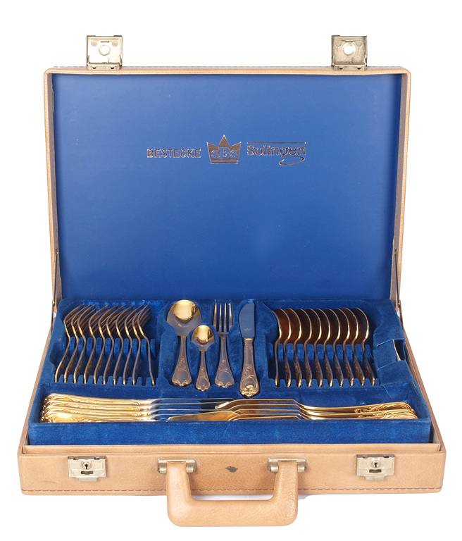 Cutlery set for 10 persons