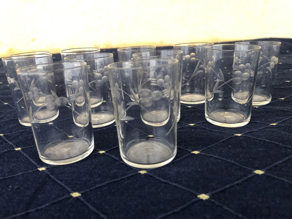 Ilguciems factory glasses for an alcoholic drink 11 pcs. 