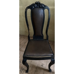 Кресла латышского периода, изготовленные вручную из дуба и вышивки 1930-е годы Рига