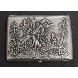 Silver cigarette case 