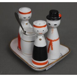 Riga porcelain spice set