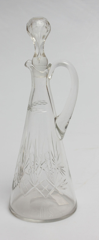 Ilguciems Glass Factory decanter