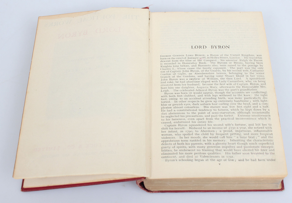  The poetical works of Lord Byron